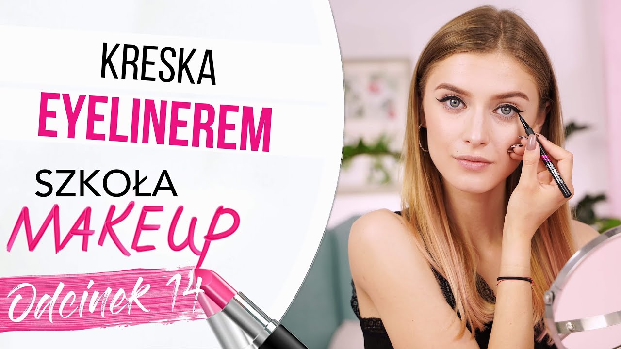 Jak narysować kreskę?🔪 | 14 LEKCJA MAKIJAŻU