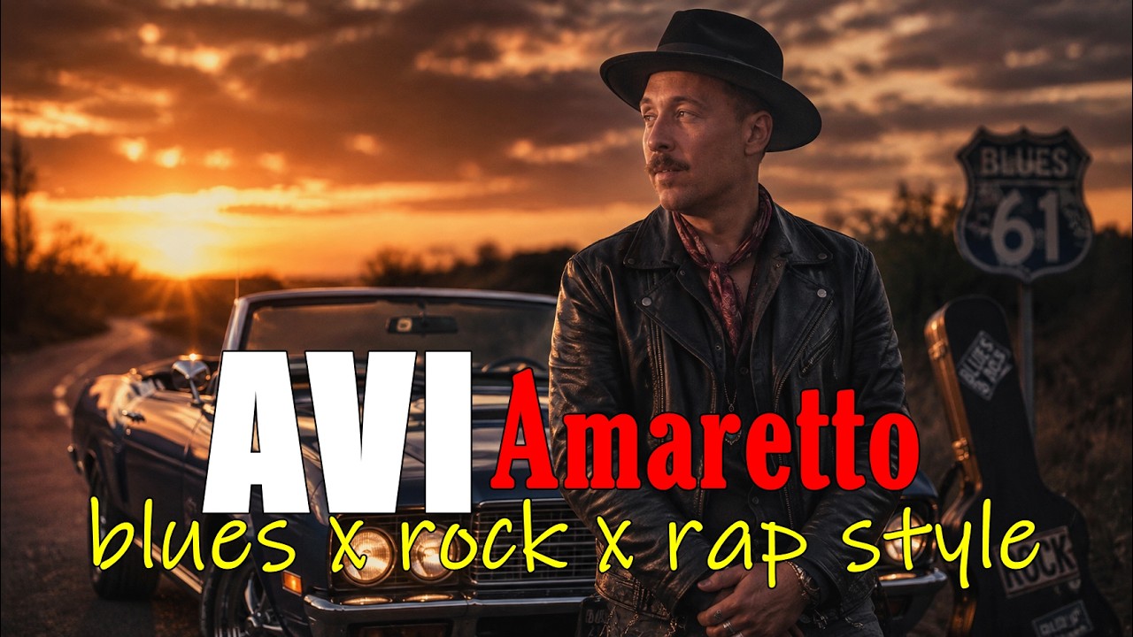 AVI - Amaretto (Teddy) | #blues #rock #rap #cover #aicover