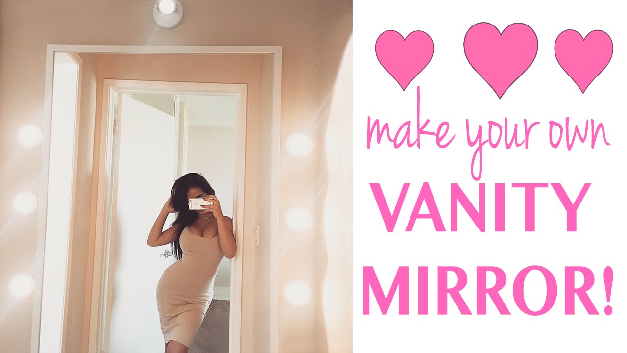☆ D.I.Y WALL VANITY MIRROR  ☆
