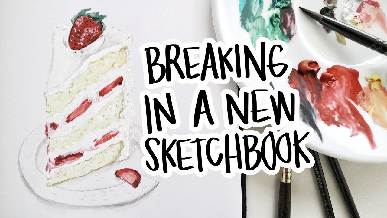 Breaking In A New Sketchbook | Ch▲r ▼illen▲