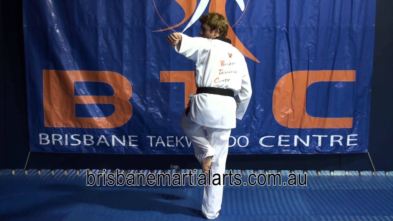 Kicks - Spinning Hook Kick - Brisbane Taekwondo Centre