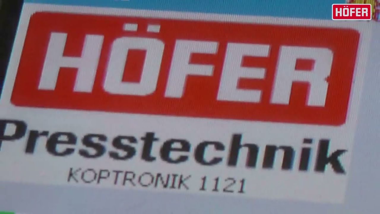 Kopmatik - Durchlaufkorpuspresse