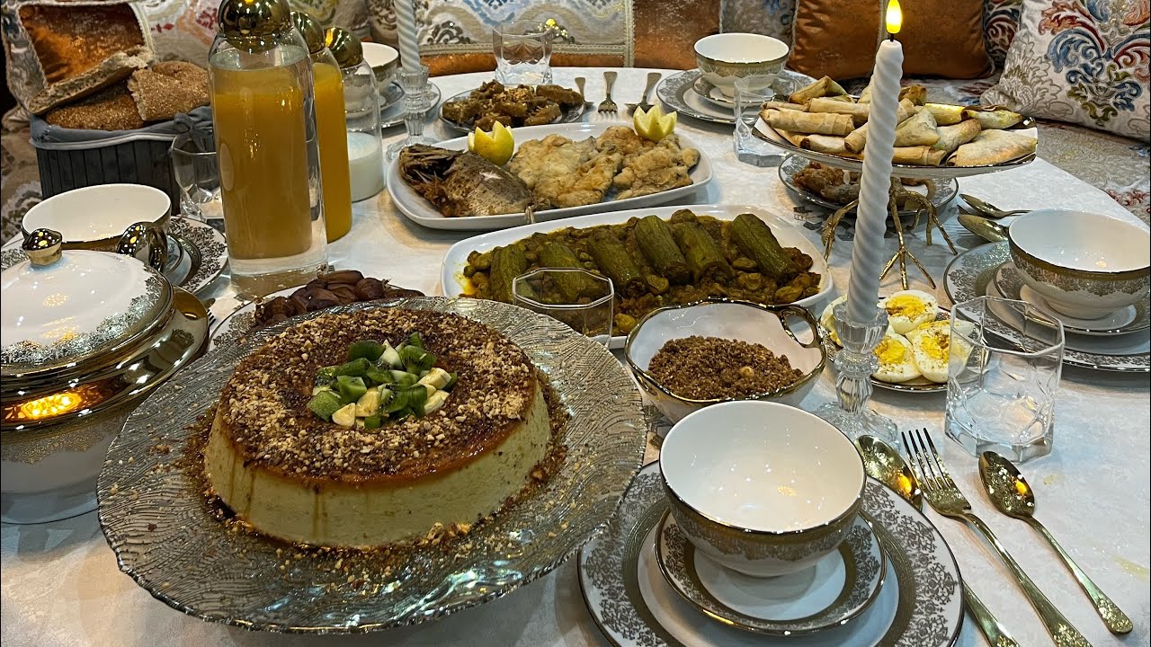 طابلة تامن نهار فرمضان بوصفات رائعة  🫶😍