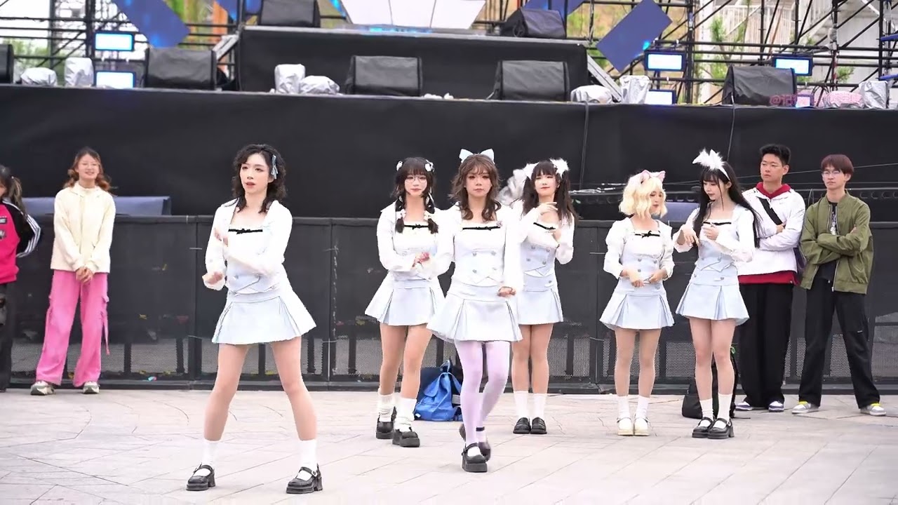 隨機舞蹈《love dive》真真頂人花絮+小風優桐醬醬《和我交往吧》