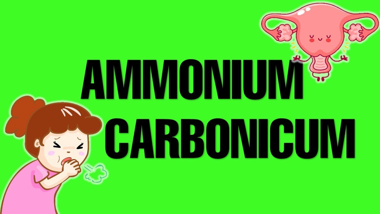 ||AMMONIUM CARBONICUM-HOMOEOPATHIC MEDICINE||ALLEN KEYNOTES EXPLAINED ||DR.DEEKSHA||