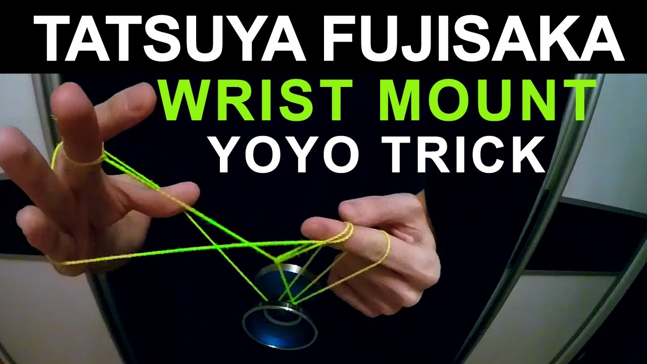 Tatsuya Fujisaka tutorial - Wrist mount yoyo trick