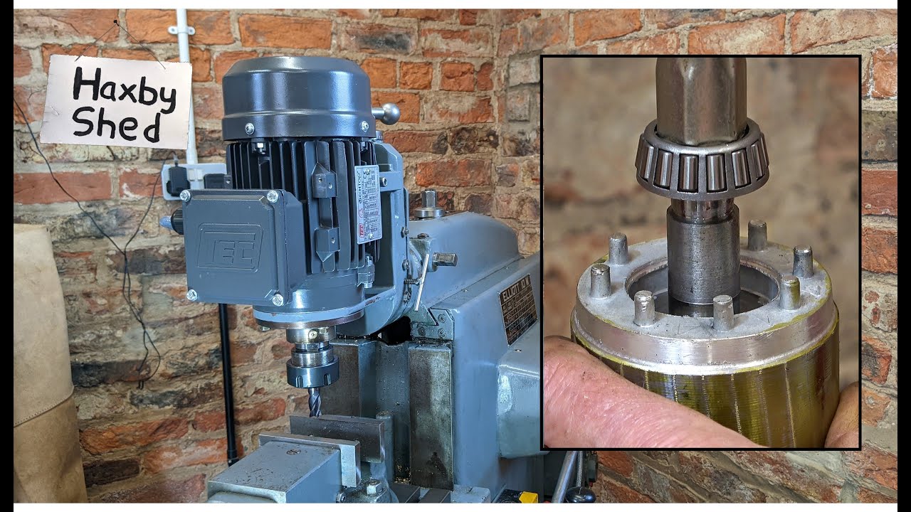 HS140 Shaper milling head &ndash; taper bearings upgrade