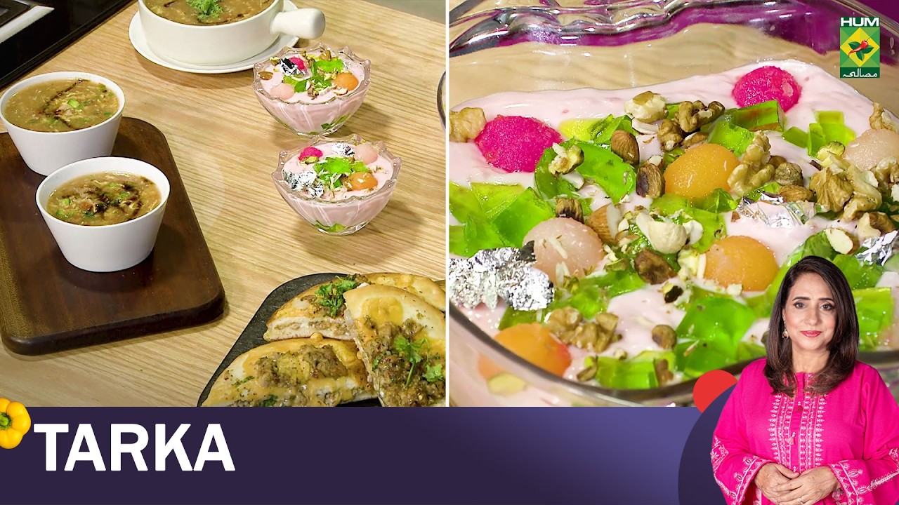 Hot & Sour Soup, Pita Bread Sandwich and Sago Dana Porridge Mix | Rida Aftab | Tarka | 5 Feb 26