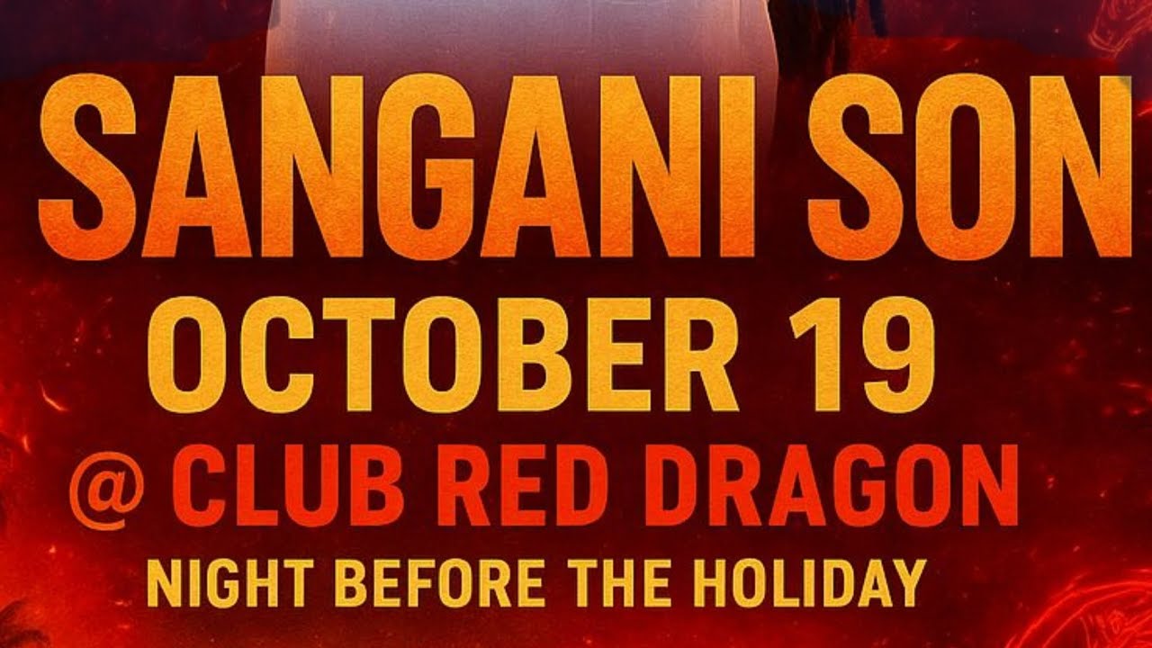 SANGANI SON👑🙏 EXISTENCE PARTY 2025 @ CLUB RED DRAGON 🇬🇾 DJMAGNUMGY/SEENUP🌏