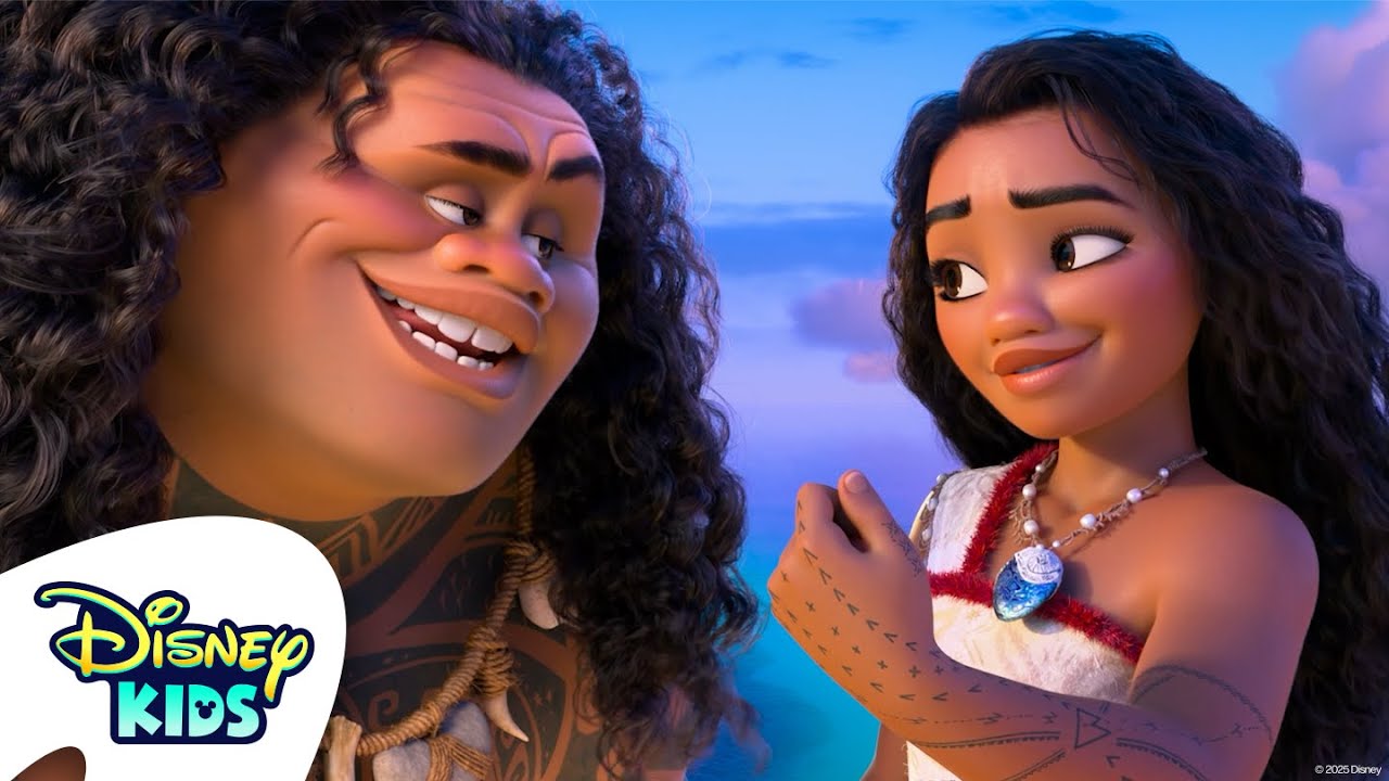 Moana and Maui's Friendship 🌊💙 | Moana | ‪@disneykids