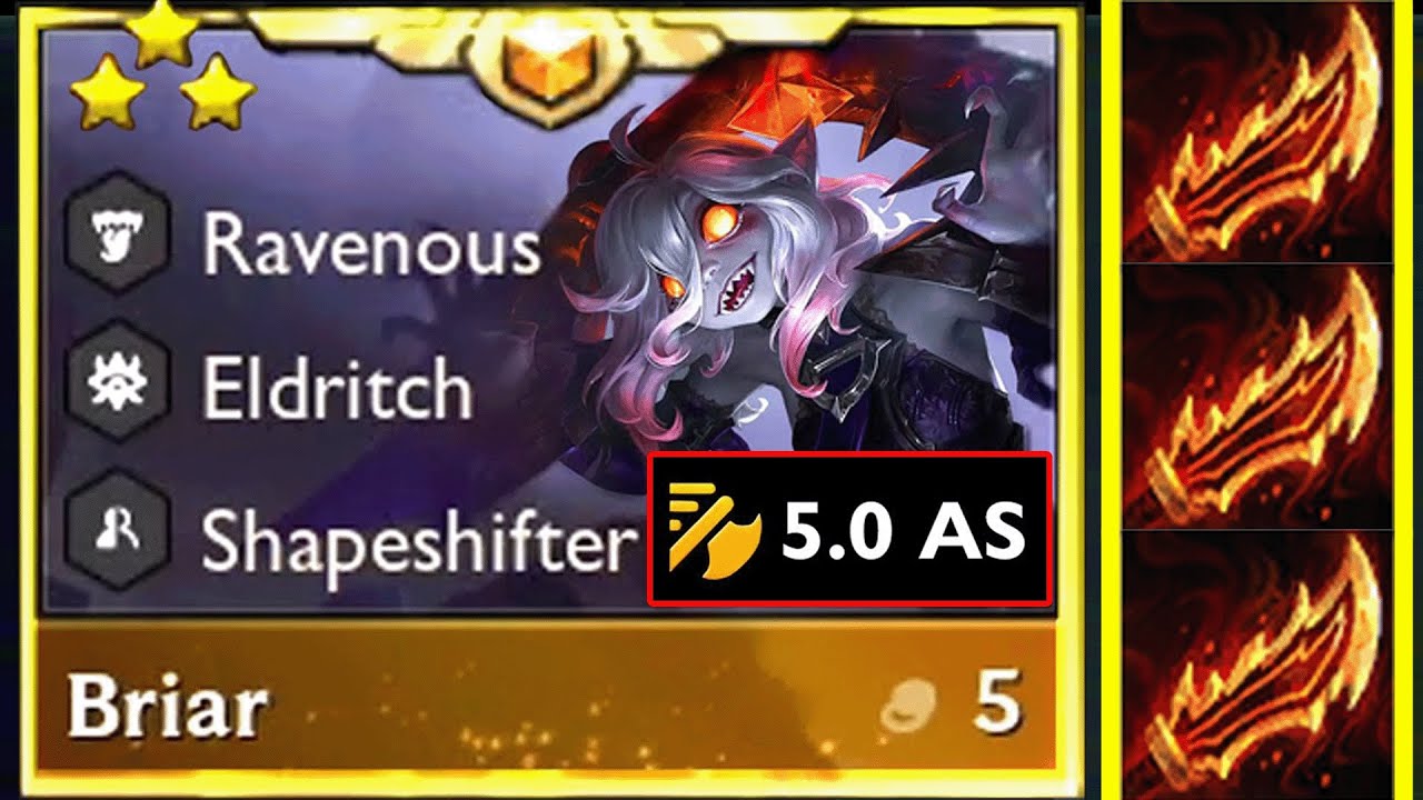 x3 Guinsoo Briar RATATATATATA !!!