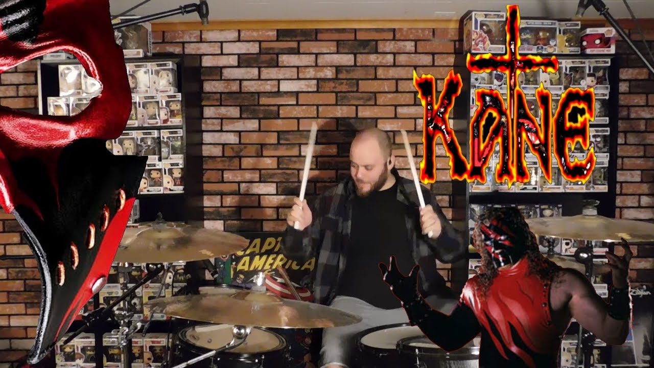 WWE Kane theme drum cover