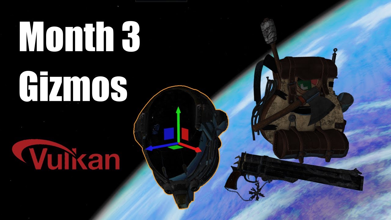 3 Months of Vulkan Game Engine Dev - Gizmos