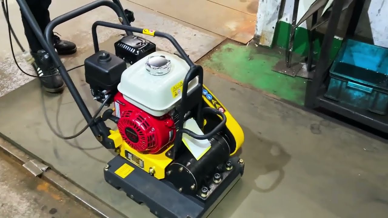 Brick Pavement Roller PME-PR80 | High-Efficiency Block Pavement Compaction | DIMEC Factory Demo