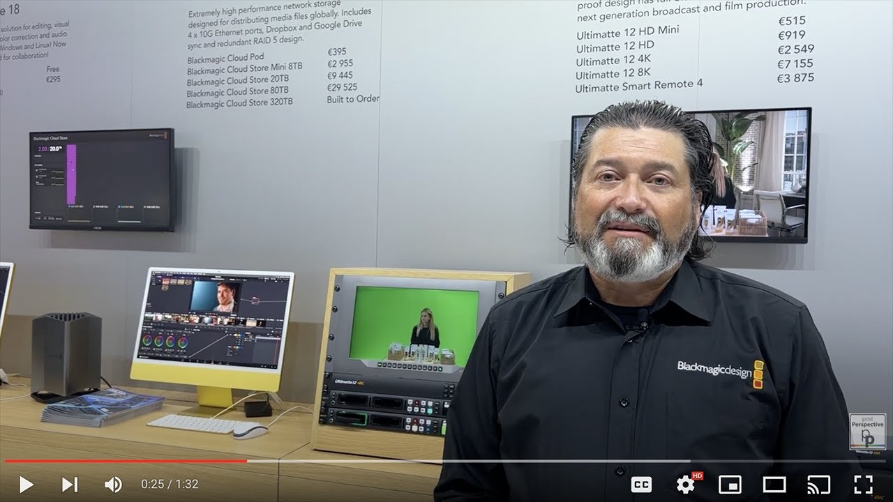 IBC 2022: Blackmagic's Bob Caniglia