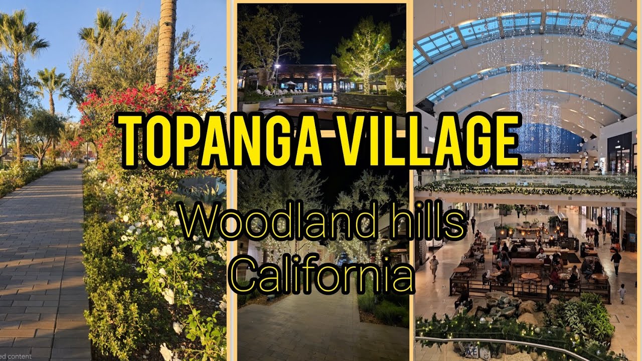 ✨ Exploring Topanga Village at Westfield, Los Angeles!