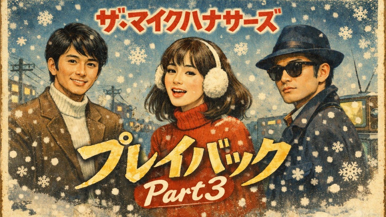 【歌ってみた】ザ・マイクハナサーズ「プレイバックPart3」 / 山口百恵メドレー【懐メロ / 昭和名曲 / 日本の歌 / うたスキ動画】