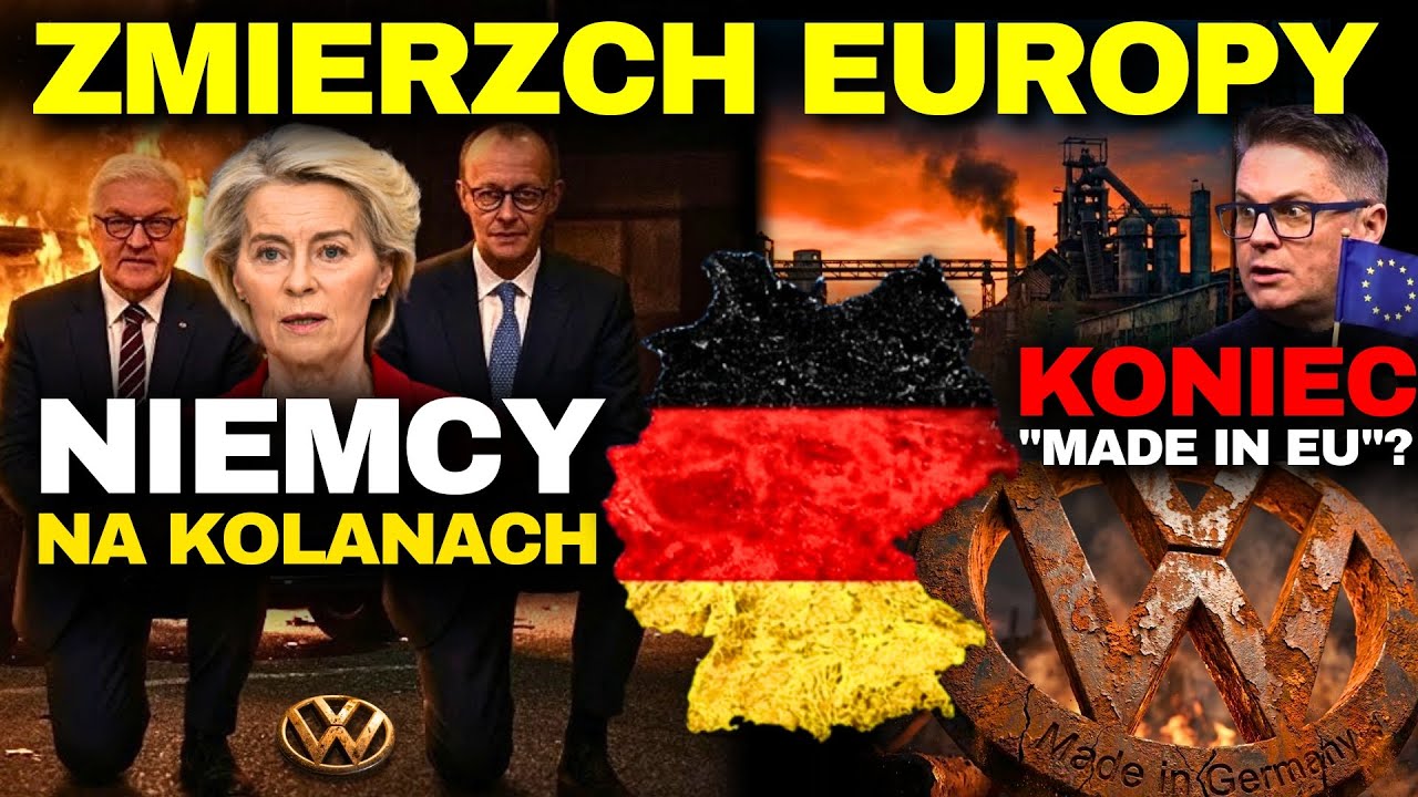 KONIEC „Made in Germany”! Volkswagen zamyka fabrykę, a Europa gaśnie!