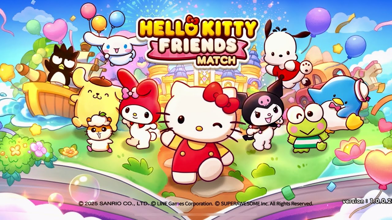 Hello Kitty Friends Match | iOS | Global Launch Gameplay