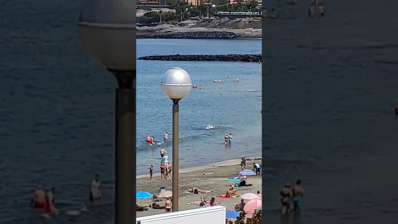 Torviscas beach ⛱️ on Monday afternoon #beach #summer #relaxing #waves #seaside #shorts
