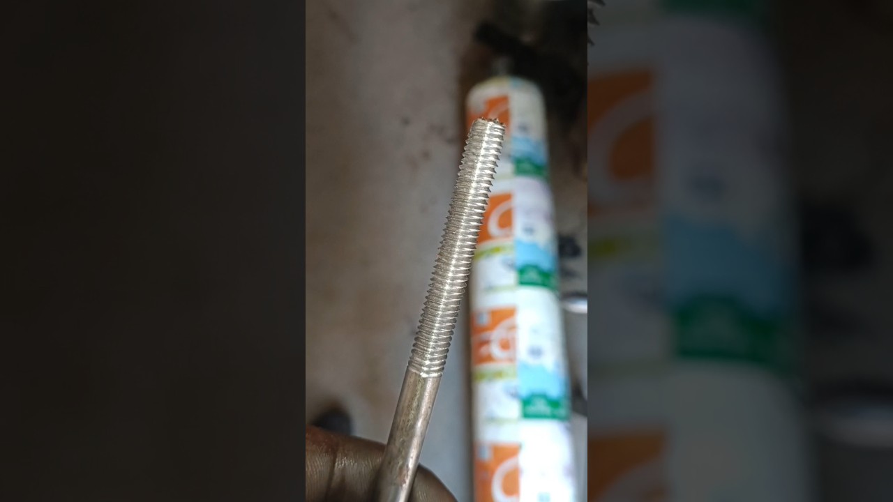 how to thread iron 