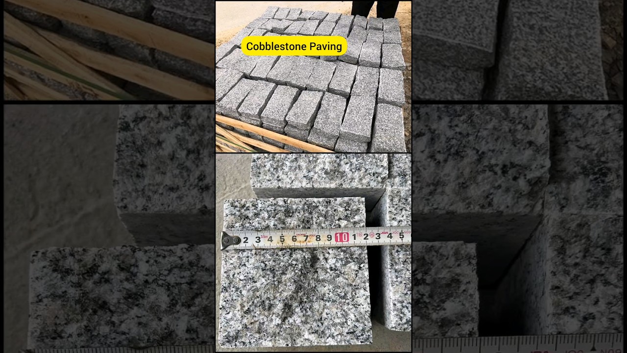 Cobblestone Paving one of the oldest Pavement #shorts