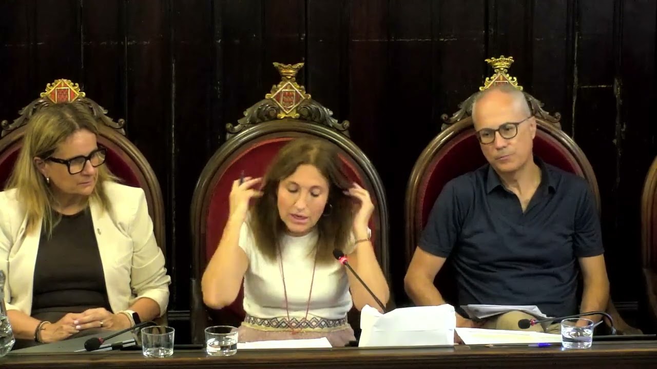 Ple municipal del 15 de setembre de 2025