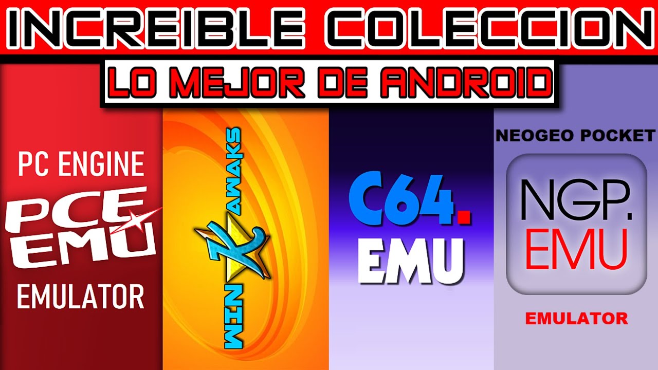 Consolas de la Old Schoold que puedes jugar en ANDROID - Coleco - MSX - NGP - 3DO y MÁS