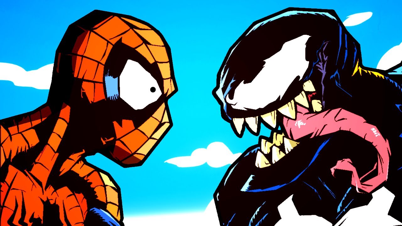 SPIDERMAN Tries to Take Pictures of VENOM