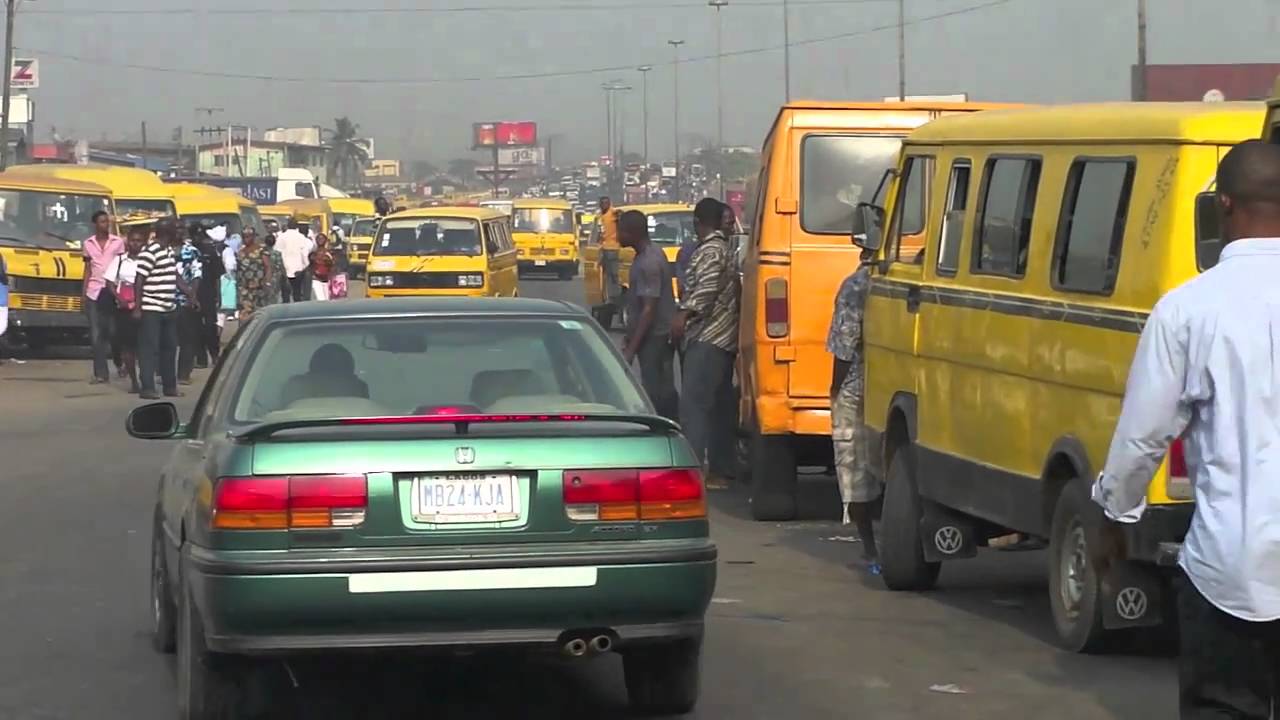 Lagos traffic normal day