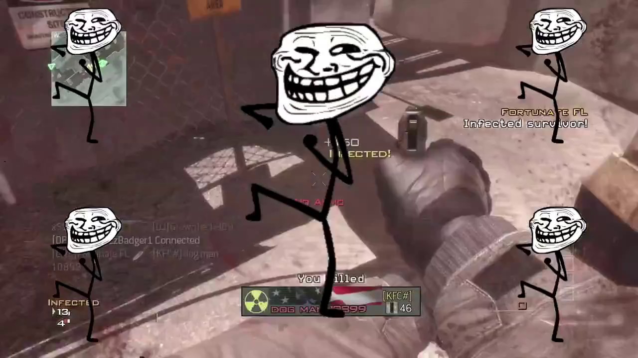 MW3- Most Kills In An Infected Match 133 And Funny Highlights