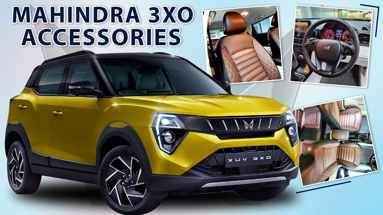 Mahindra 3XO Accessories | Best Car Accessories Chennai | Car Lights | Car Sense Chennai