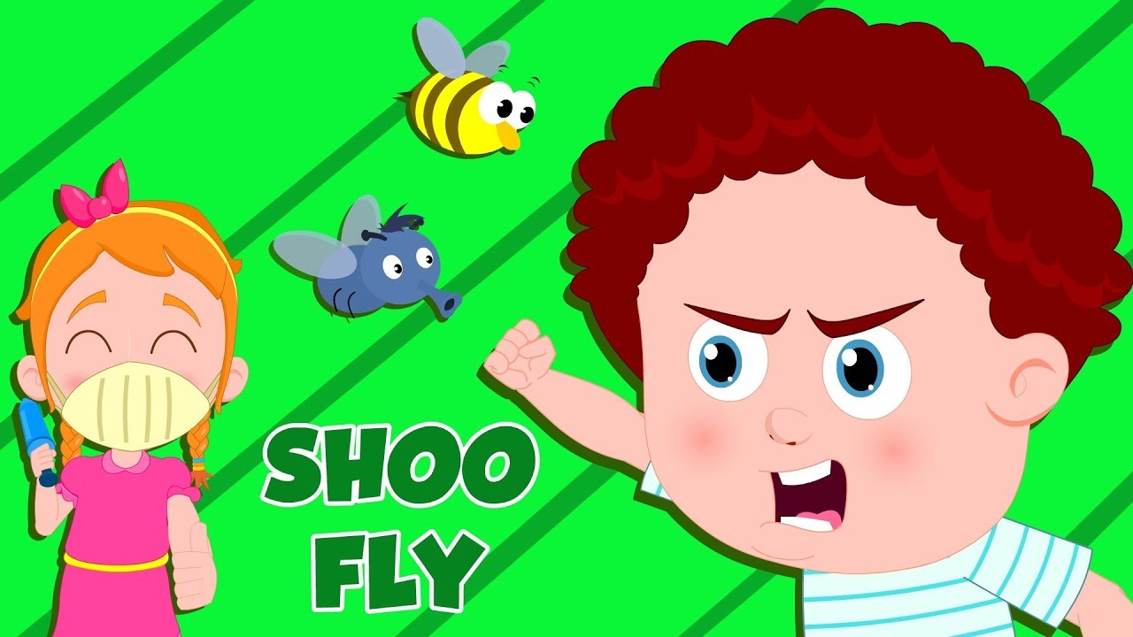 Shoo Fly Don't Bother Me | Nursery Rhymes For Children | Cartoon Videos For Kids - Kids Channel