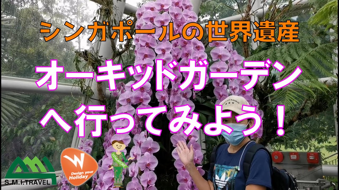 【シンガポール】シンガポールの世界遺産ボタニカルガーデンにあるオーキッドガーデンに行ってみよう