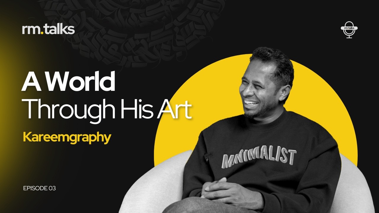 A World Through His Art |🎙 RM Talks | Episode 03