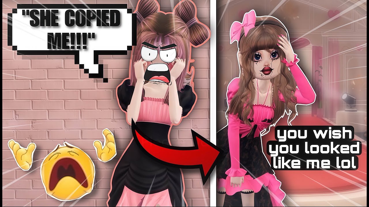 COPYING Outfits But Making Them *BETTER* In Dress To Impress (AGAIN!!)