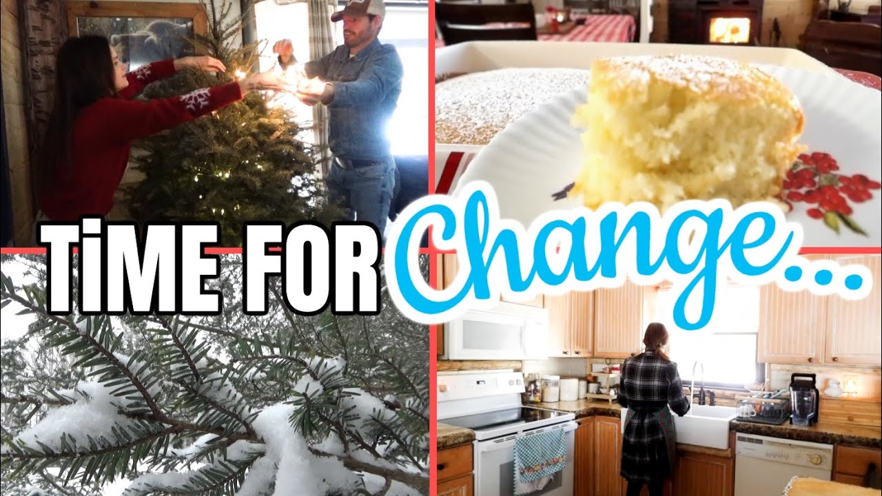 This was NOT my idea...😳 Vintage Hot Milk Cake Recipe and Rearranging Family Style!