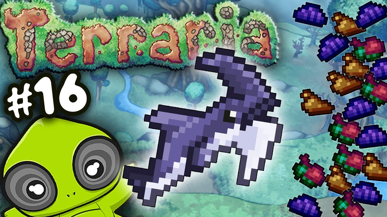 Guide to Fast Fishing Bait Farm to get Reaver Shark! -  Terraria - Ep 16