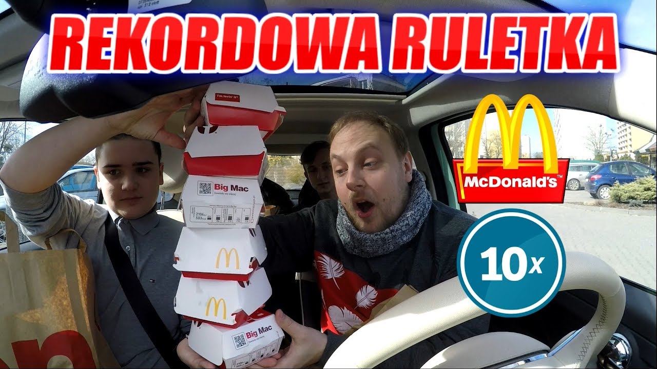 SPECIAL MCDONALD'S RULETKA CHALLENGE x10