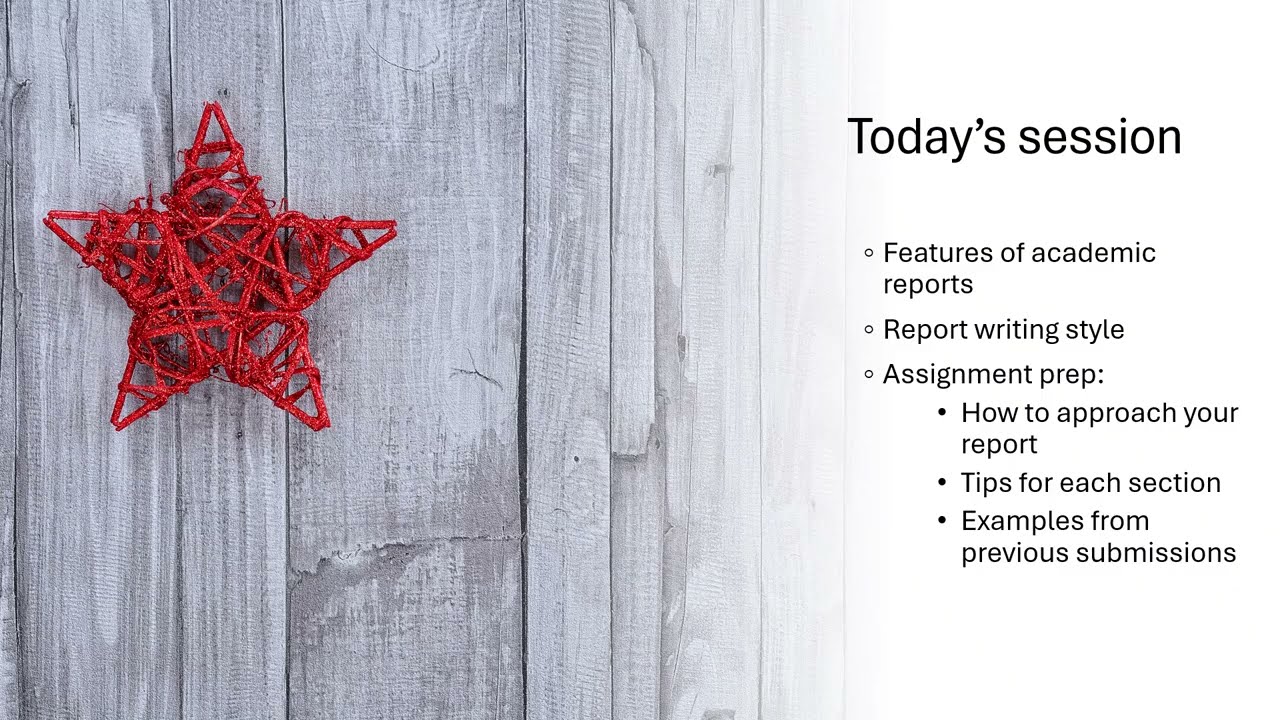 Report Writing and Assignment Prep - Level 2 Occupational Therapy