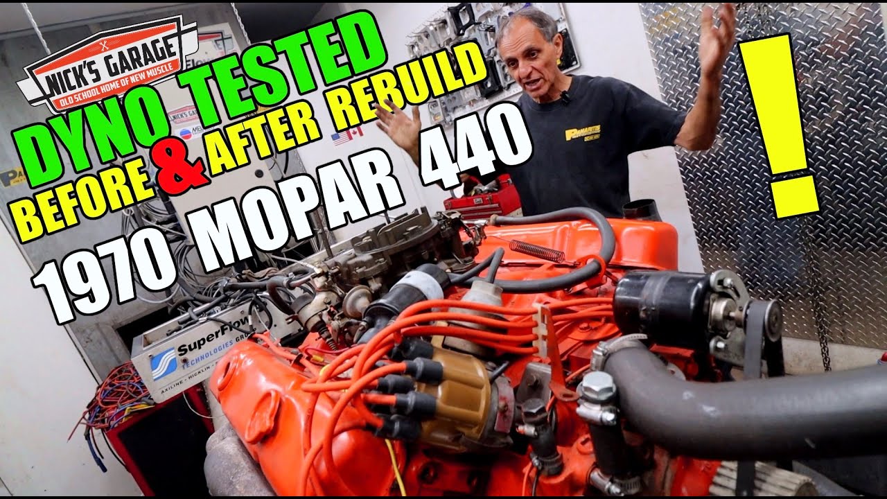 1970 GTX 440 - Classic Mopar Dyno Tested Before & After Rebuild