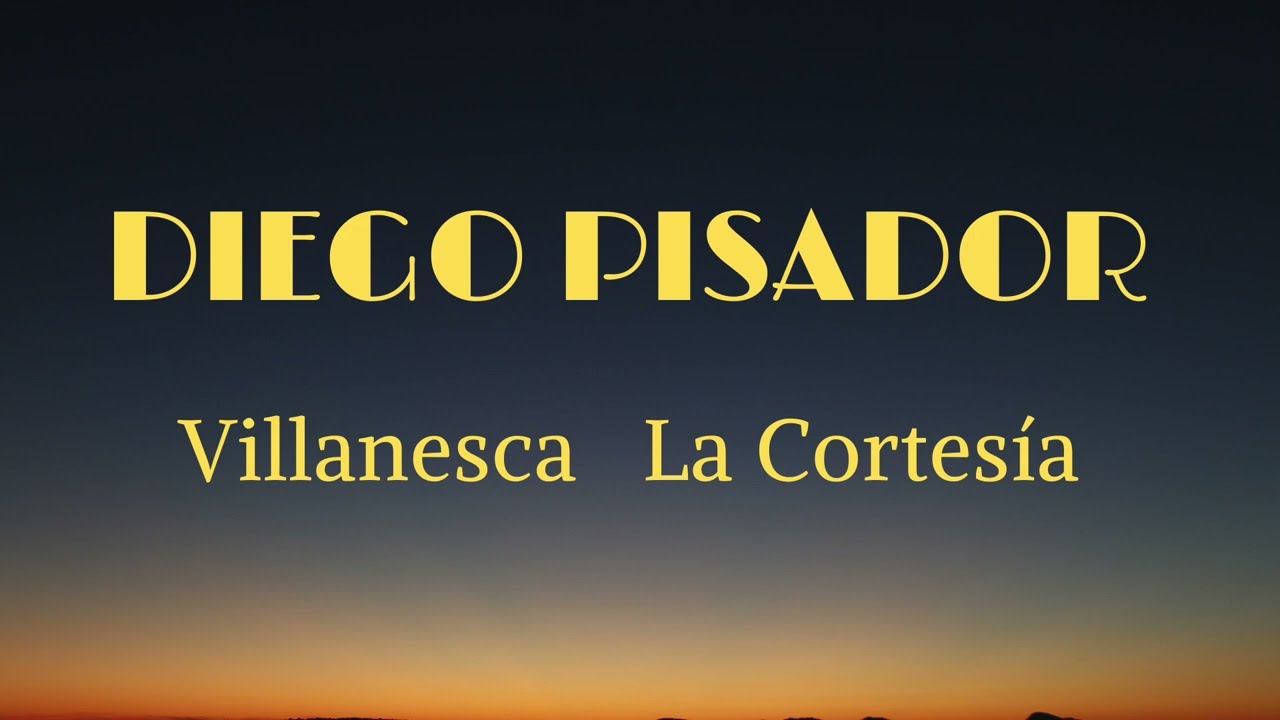 Villanesca La Cortesía Diego Pisador