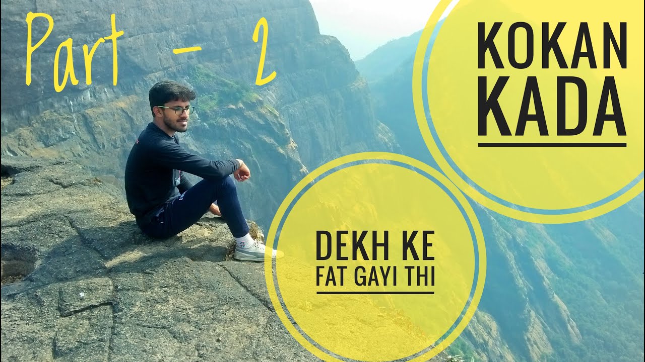 Konkankada Harishchandragad fort | most Dangerous View from above | Climbing Drone View