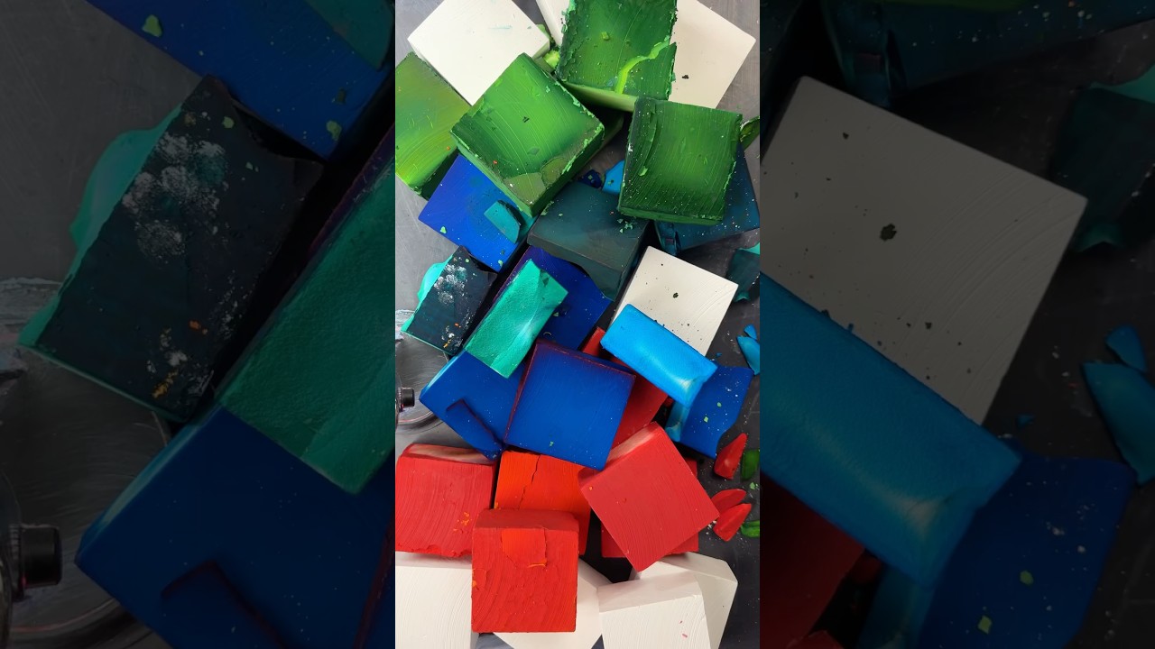 Super Vibrant and Soft Semi-Wet Chalk