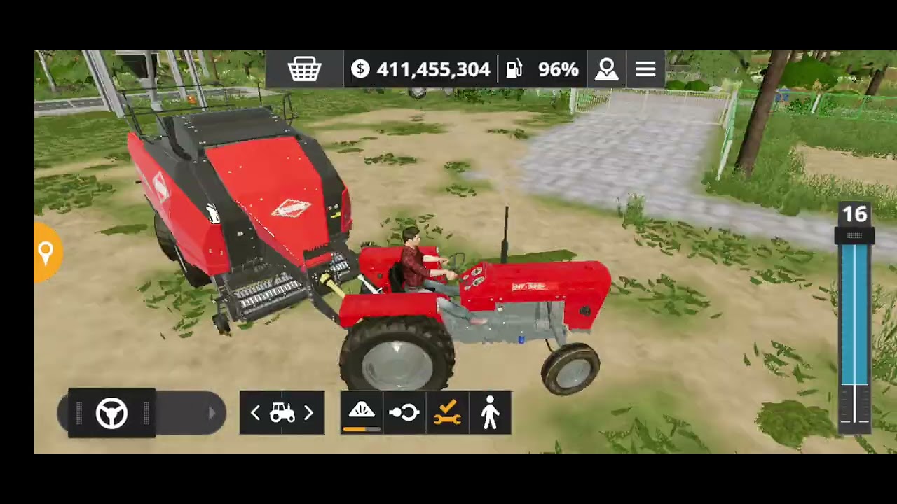 IMT 540 baliranje trave 🧑‍🌾🚜