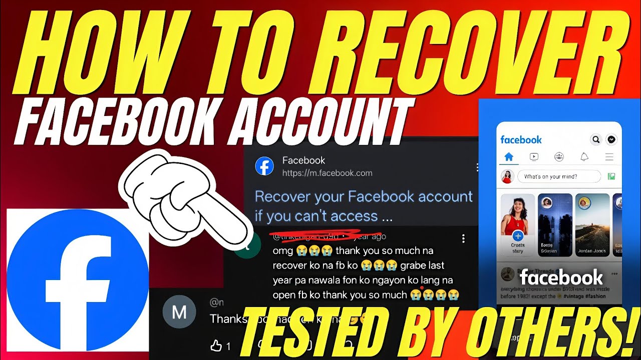 PAANO MAG RECOVER NG FACEBOOK ACCOUNT WITHOUT EMAIL AND NUMBER NGAYUNG 2026 ! TESTED BY OTHERS ! 