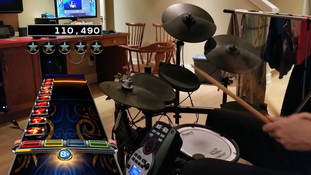Rooster by Alice In Chains | Rock Band 4 Pro Drums 100% FC