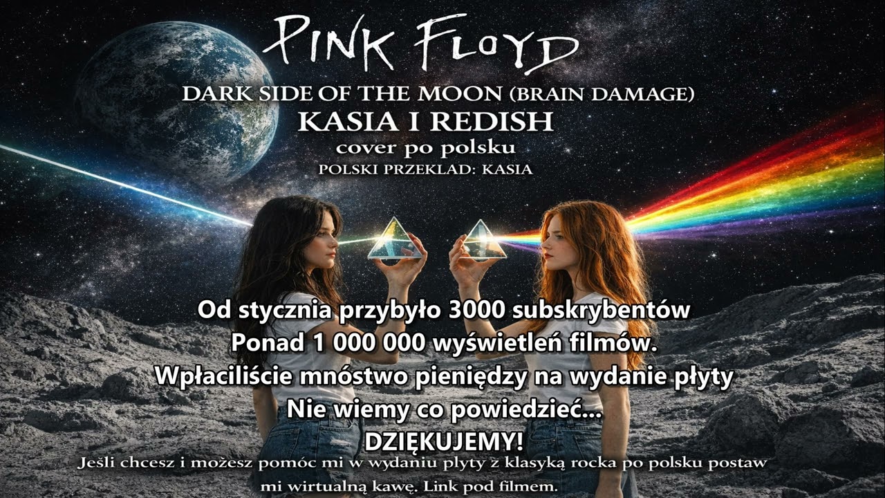 Pink Floyd | Dark Side of the Moon | cover po polsku | Kasia & REDISH