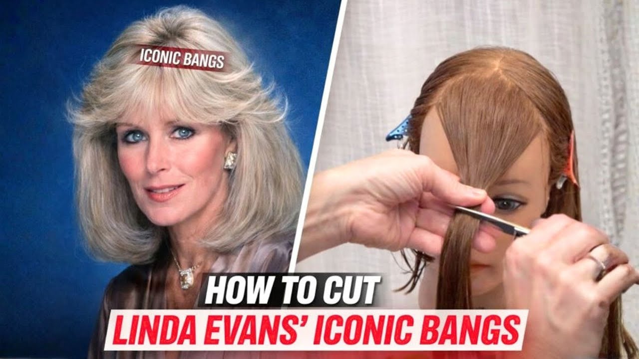 How to Cut Linda Evans’ Iconic Bangs