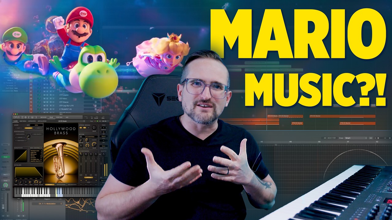 Как сочинять музыку в стиле Super Mario Galaxy